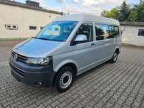 Volkswagen Transporter VW T5 2,0 TDi 140KM ; 9-Osob. Klima ; L2H2 ; Hak ; Tempomat ; Halogeny