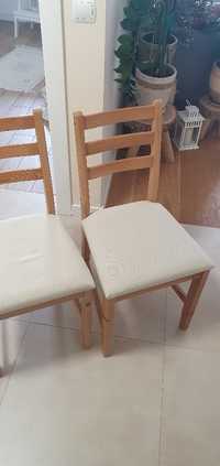 Krzesło krzesła drewniane ikea lerhamn