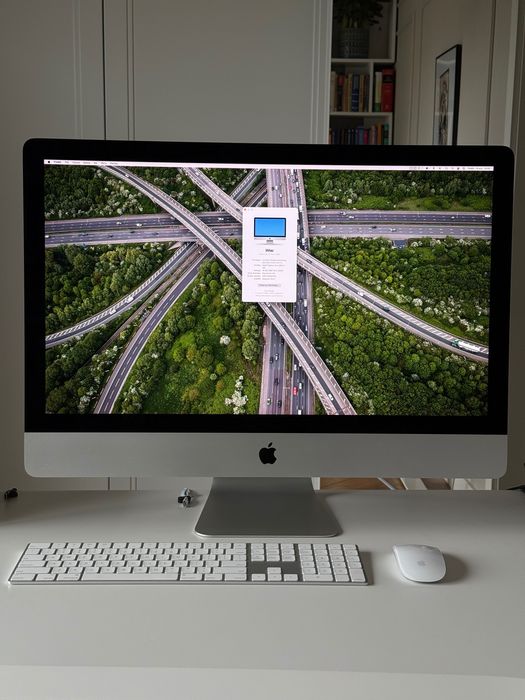iMac 5K 27" STAN IDEALNY Intel i5 3,3 GHz 16 GB RAM 512 GB SSD Radeon