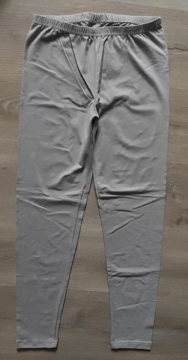 Legginsy getry beżowe XXL