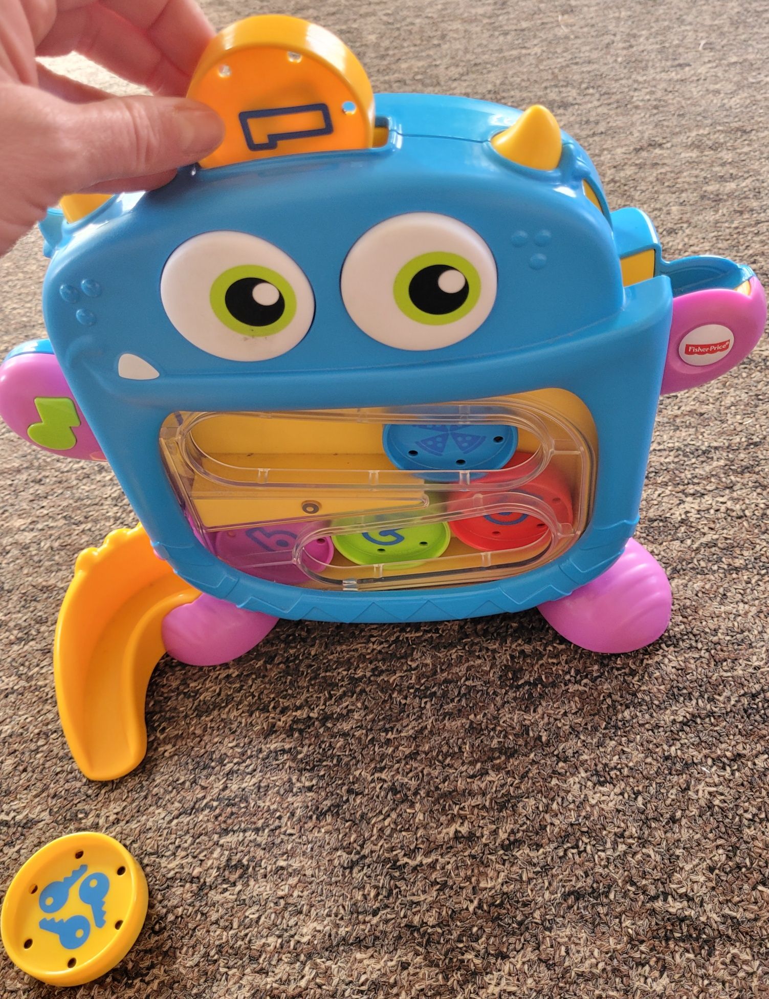 Fisher Price Głodny Stworek Zjeżdżalnia