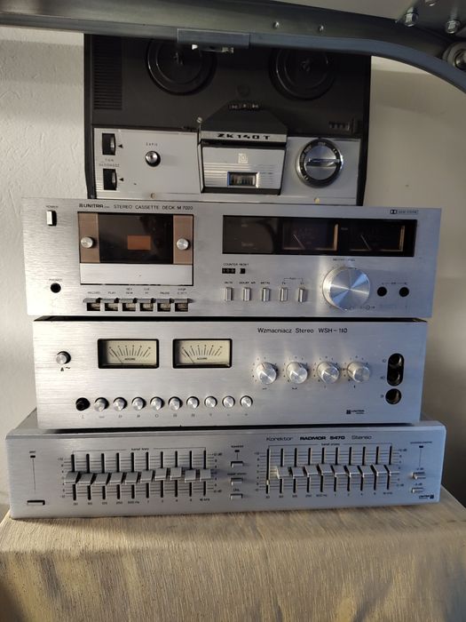 Unitra Radomor deck magnetofon korektor wzmacniacz