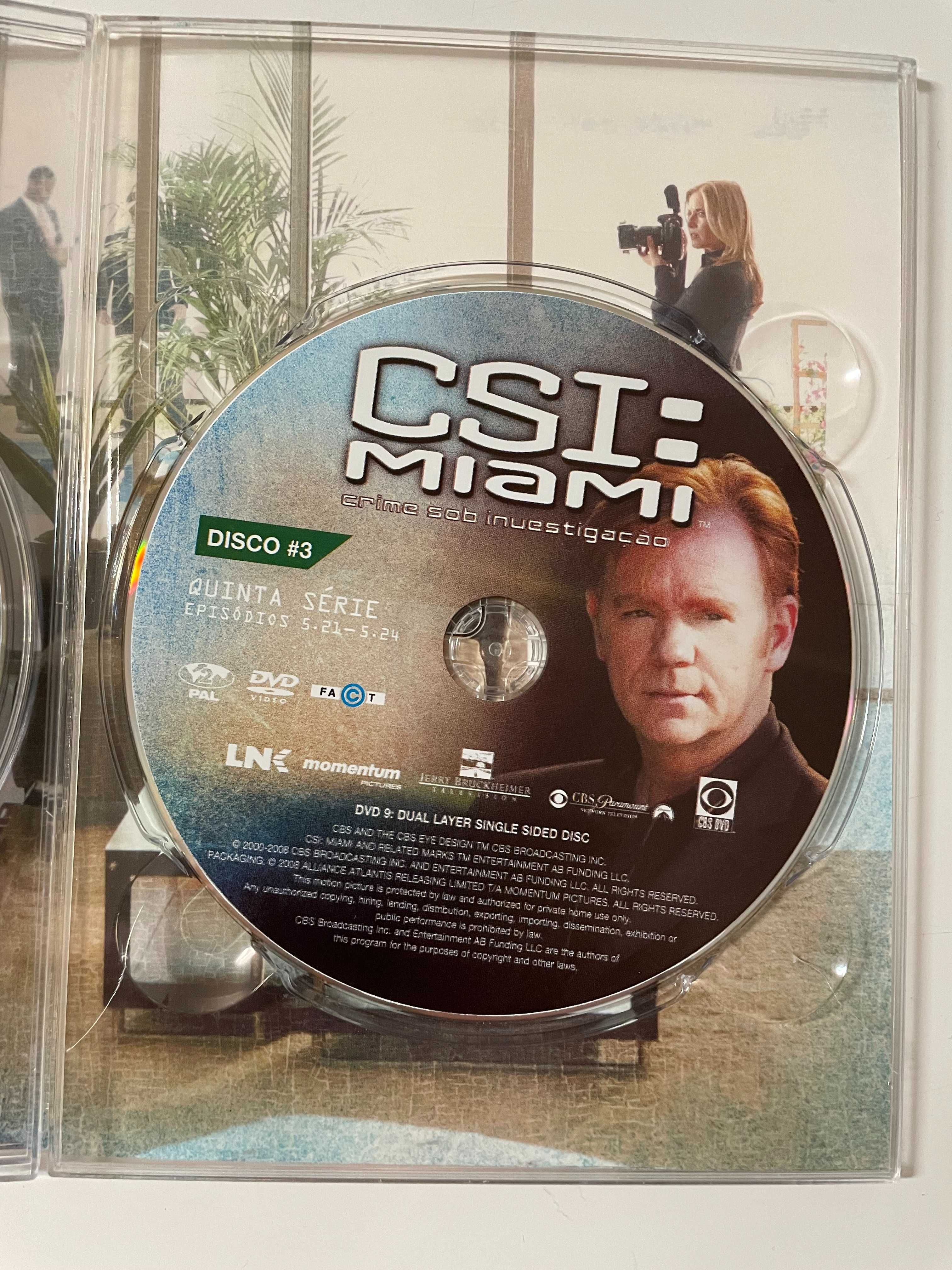 CSI Miami 5 temporada / CSI Miami 5 season (5.13 - 5.24)