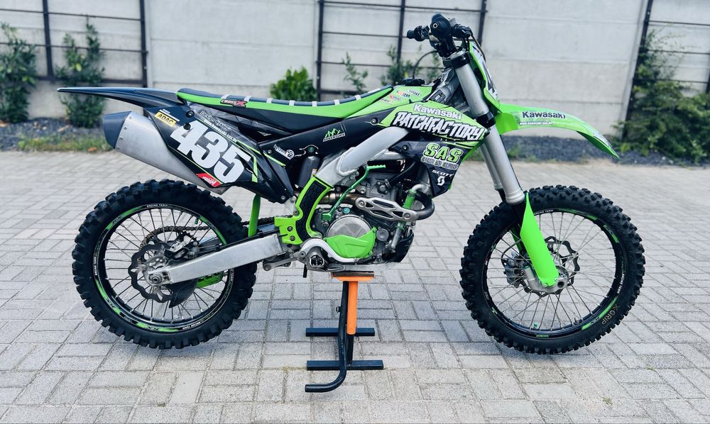 Kawasaki KXF 450 Film 2018 Wtrysk CRF Rmz SXF FC Cross Enduro 250 YZF