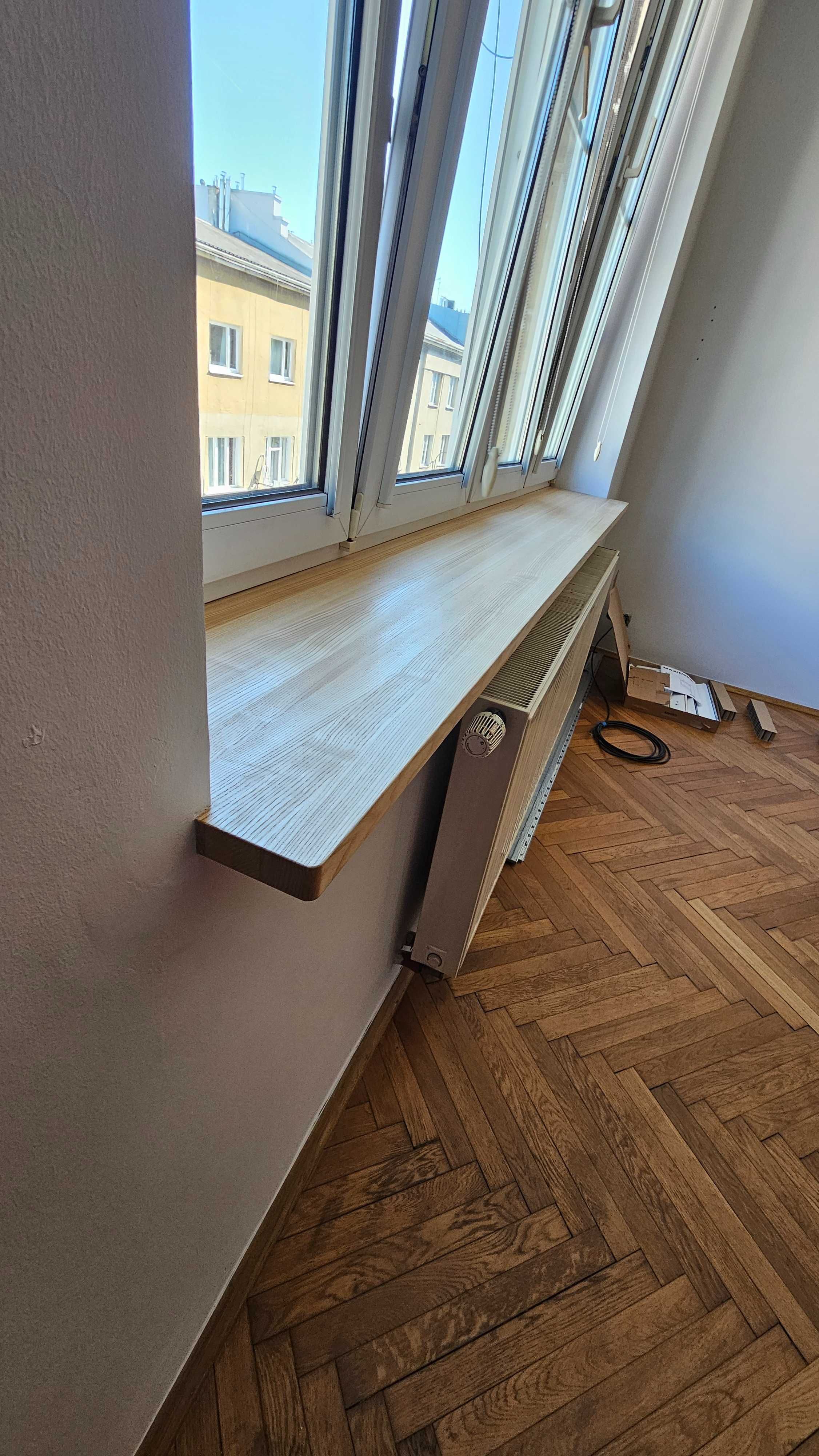 Parapety dębowe na wymiar (również inne gatunki )