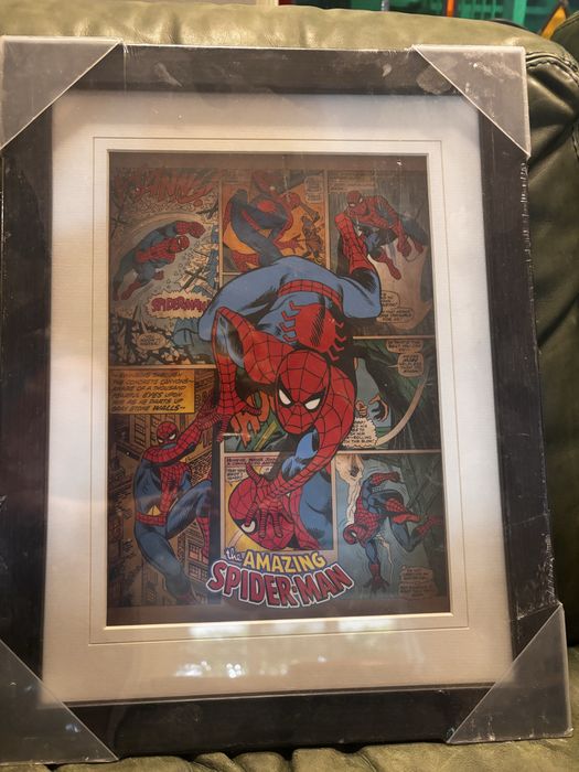 Obrazek w ramce Marvel Comics Spiderman