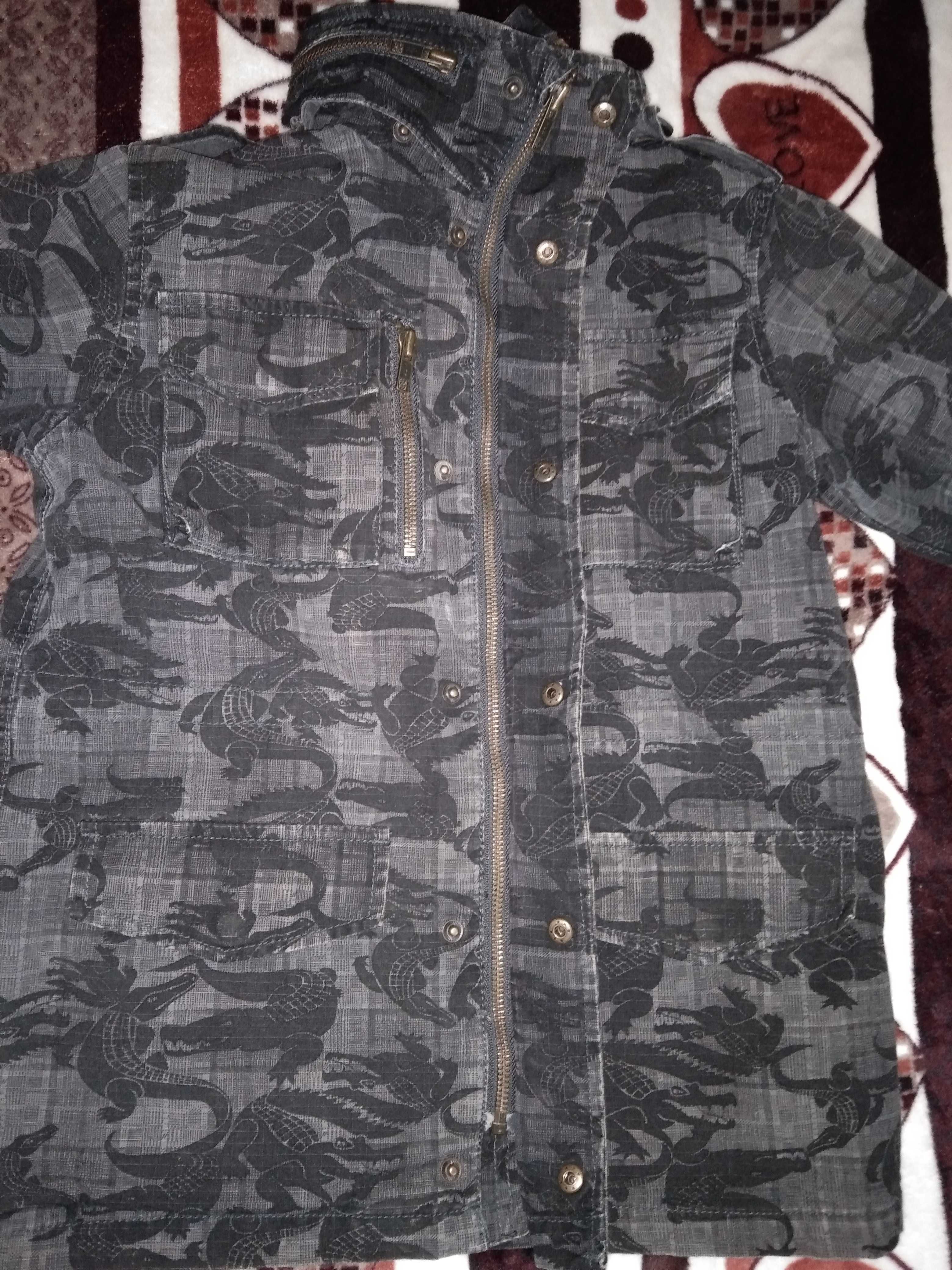 Куртка H&M демисезонная (котон) р.128-134 для дома, дачи