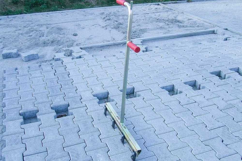 Poczwórny łom brukarski MRE Probst wyważak przesuwak jazon mimal