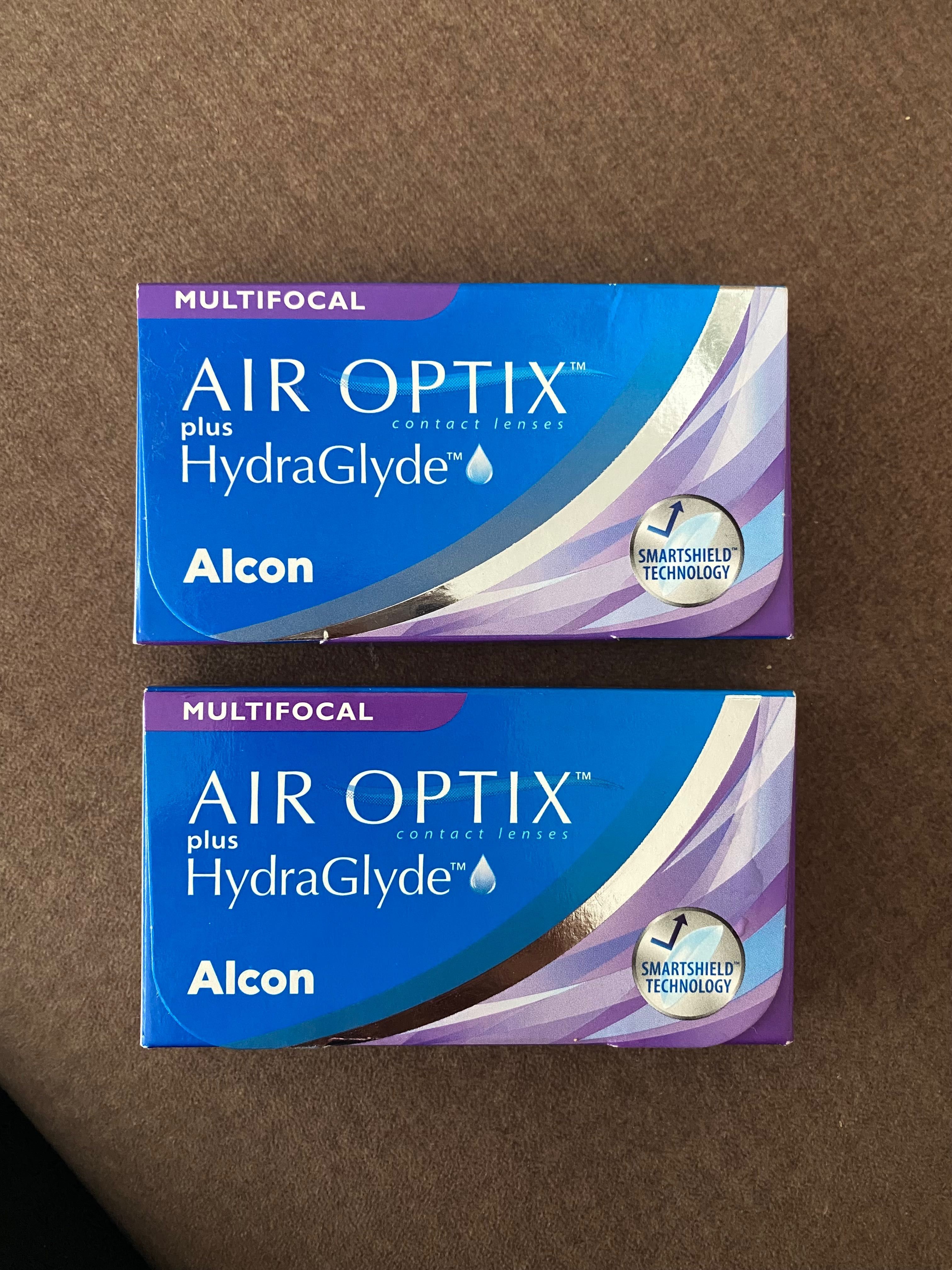 Soczewki Air Optix Plus HydraGlyde Alcon Multifocal PWR +0.75 MED