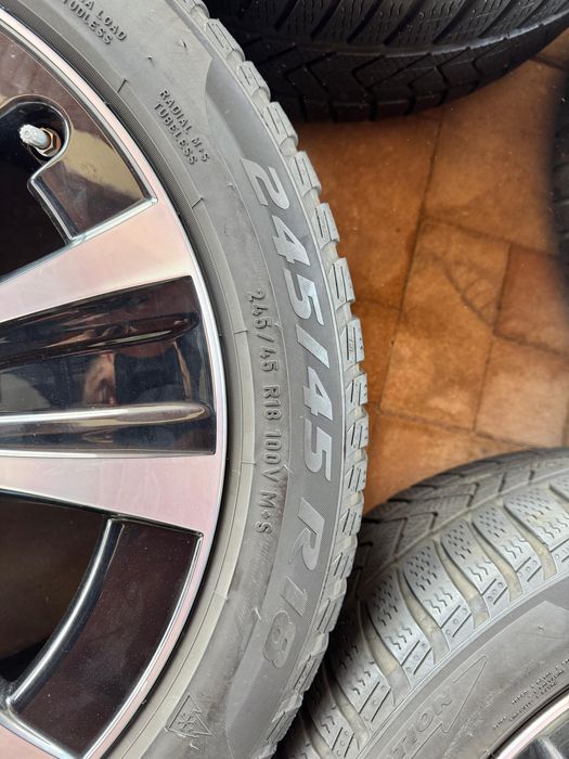 Koła felgi opony Mercedes E klasa V 5x112 245/45/R18 zimowe