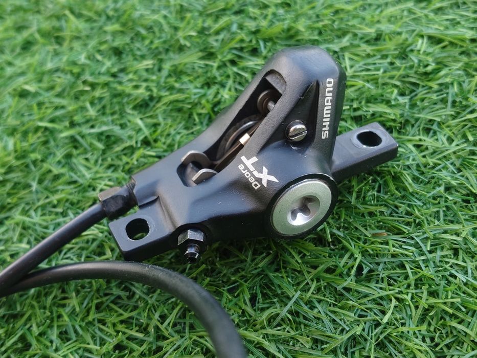 Hamulce hydrauliczne tarczowe Shimano Deore XT M775 komplet P+T