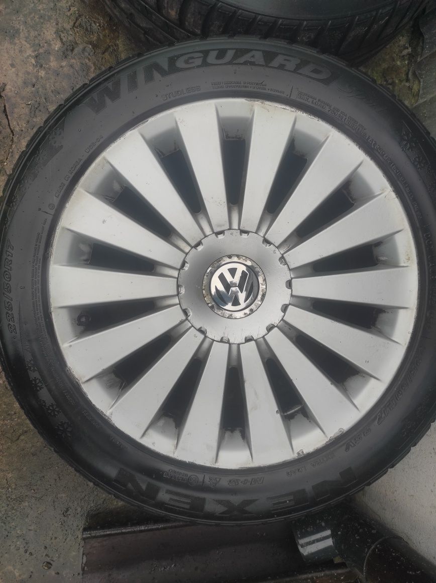 Alufelgi r17 VW 7.5 j et 47 rozstaw 5 x 112