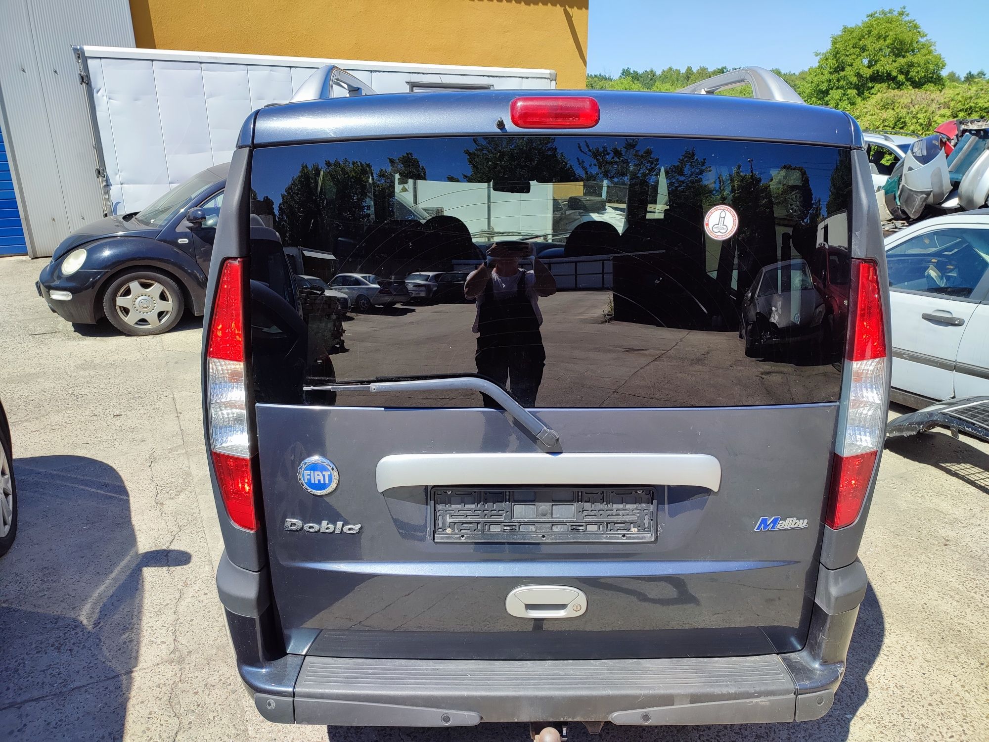 Fiat Doblo Malibu 01-06 zderzak tył tylny