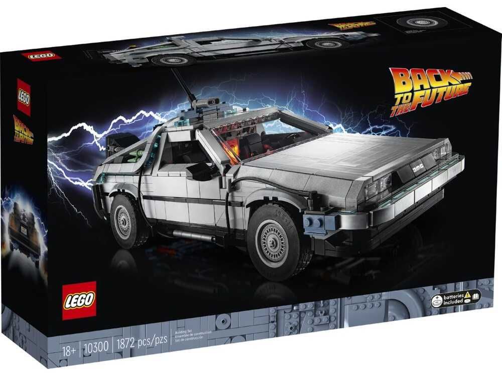 Новий Lego 10300 Creator Expert Back to the Future Time Machine Icons