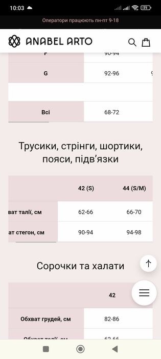 Двосторонні трусики бікіні anabel arto 44 S