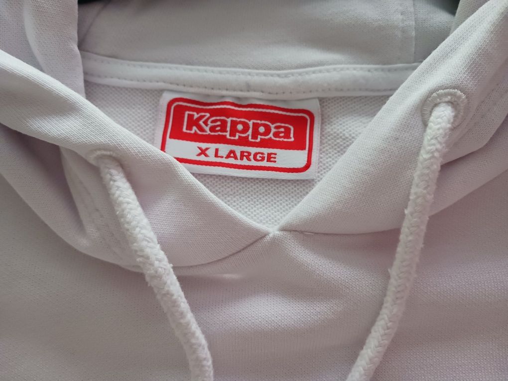 Kappa, sukienka XLarge z kapturem i kieszeniami.