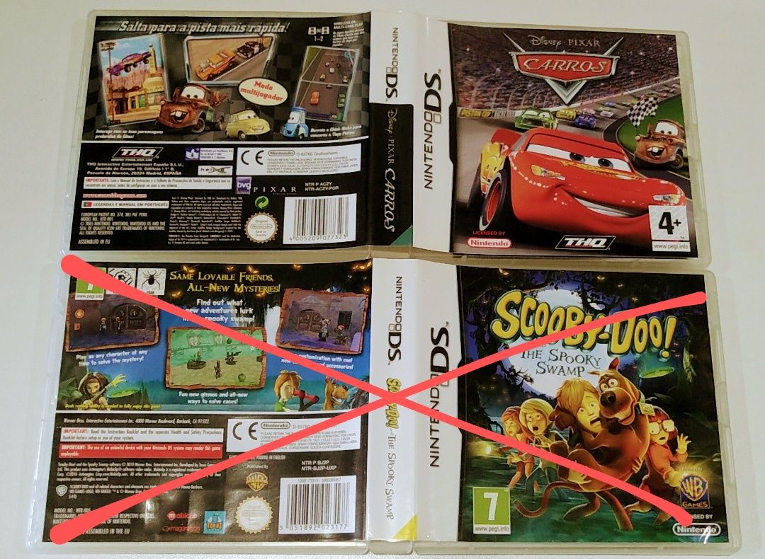 Jogo NINTENDO DS - Carros