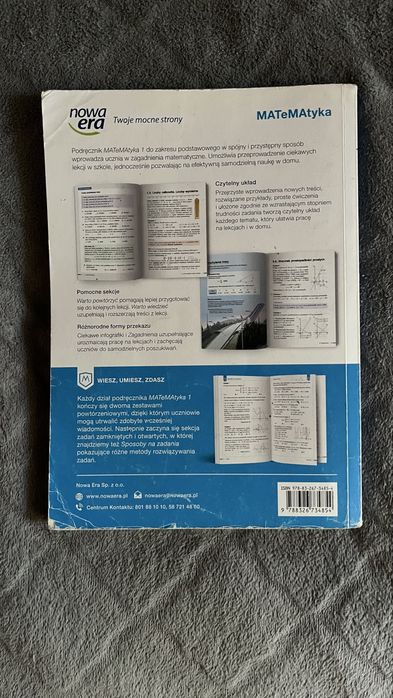podręcznik matematyka 1 nowa era zakres podstawowy