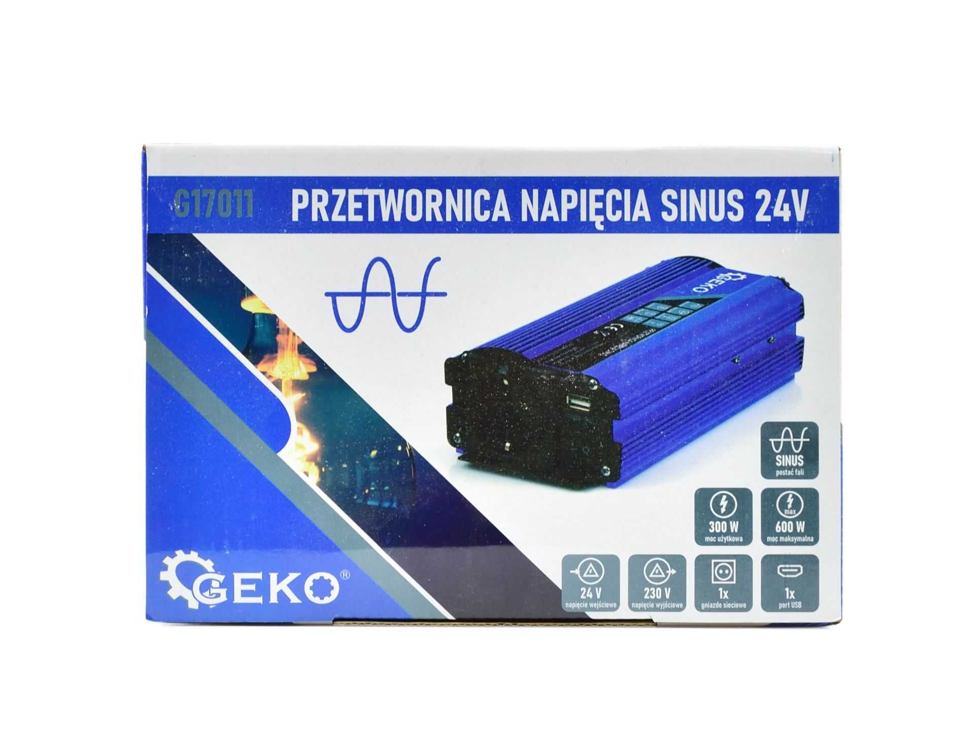 Przetwornica napięcia SINUS 24V/230V 300/600W 1887