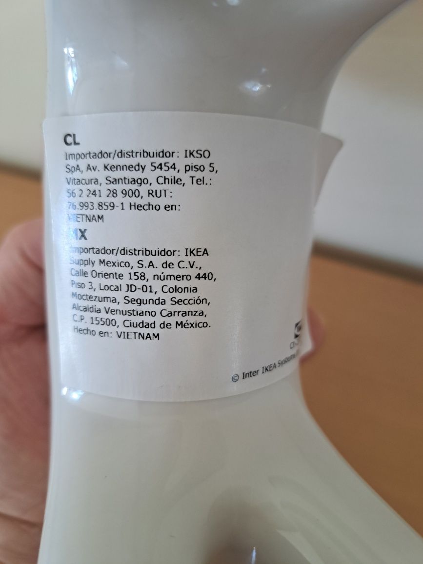 Ikea koń konik ceramiczny malowany Vinterfind