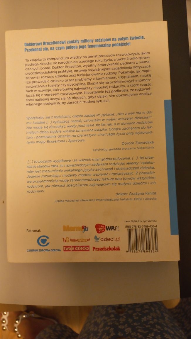 Książka "Brazelton, Rozwój dziecka 0-3", J. Sparrow