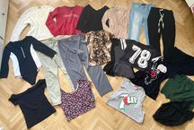 Zestaw ubrań M mega paka damskie ubrania 38 bershka, zara