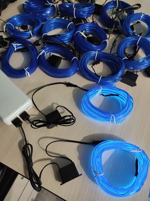 5 метров Автомобильный гибкий холодный неон новый USB для салона