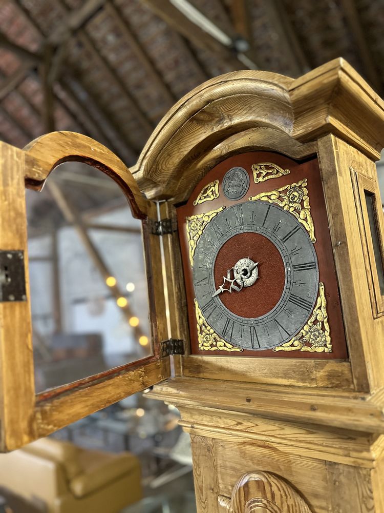 Stary zabytkowy zegar stojący - Dania 1790 unikat