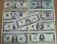 Сувенирные  1$  2$  5$  10$  20$  50$  100$  1000$   1000000$