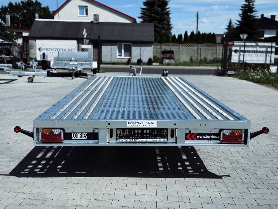LORRIES PL35-5521 Laweta uchylna 3,5T 5,5m FULL LED wypełnienie ALU