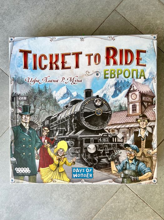 Гра Ticket to Ride Europe