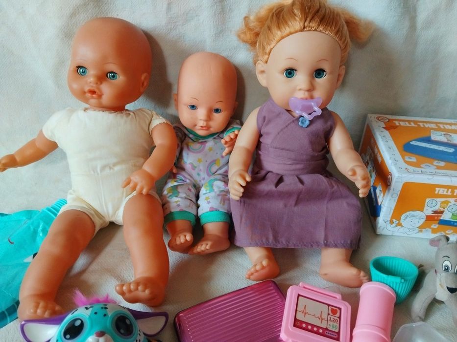 Пупсы, куклы, Беби борн, коляска