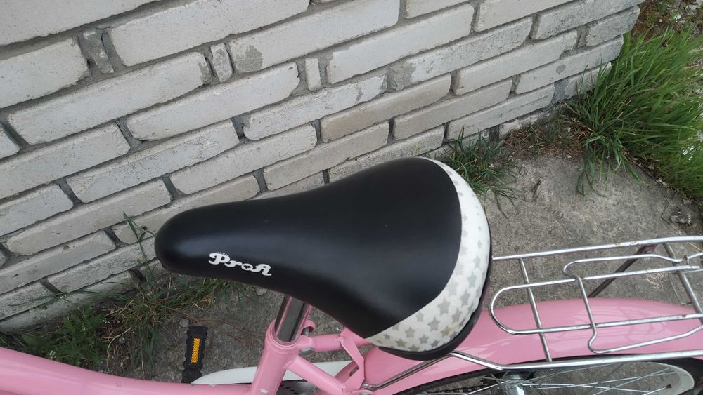 Велосипед для дівчинки 6-9 років, колеса 20 дюймів  (Рожевий)