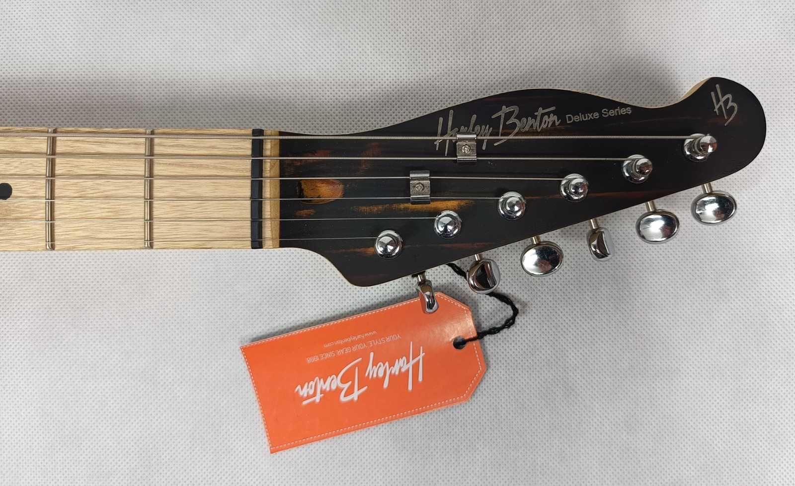 Harley Benton TE-90FLT Orange Blast-gitara elektryczna typu Telecaster