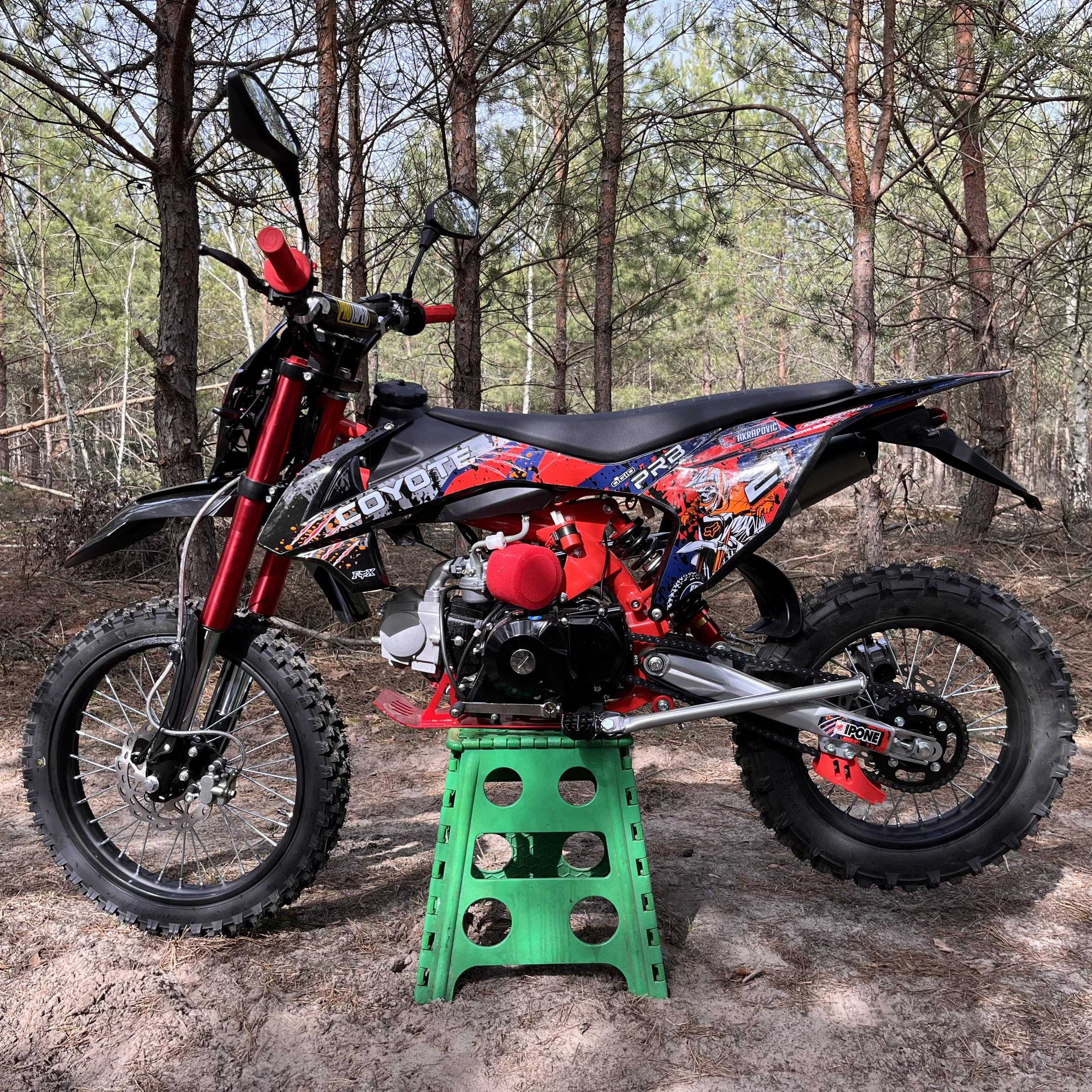 Пітбайки з доставкою поштою PRB CAYOTE 125сс ENDURO механіка | Питбайк