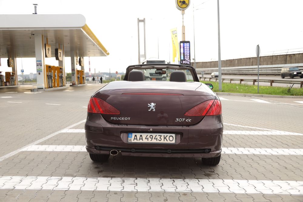 Peugeot 307cc кабриолет