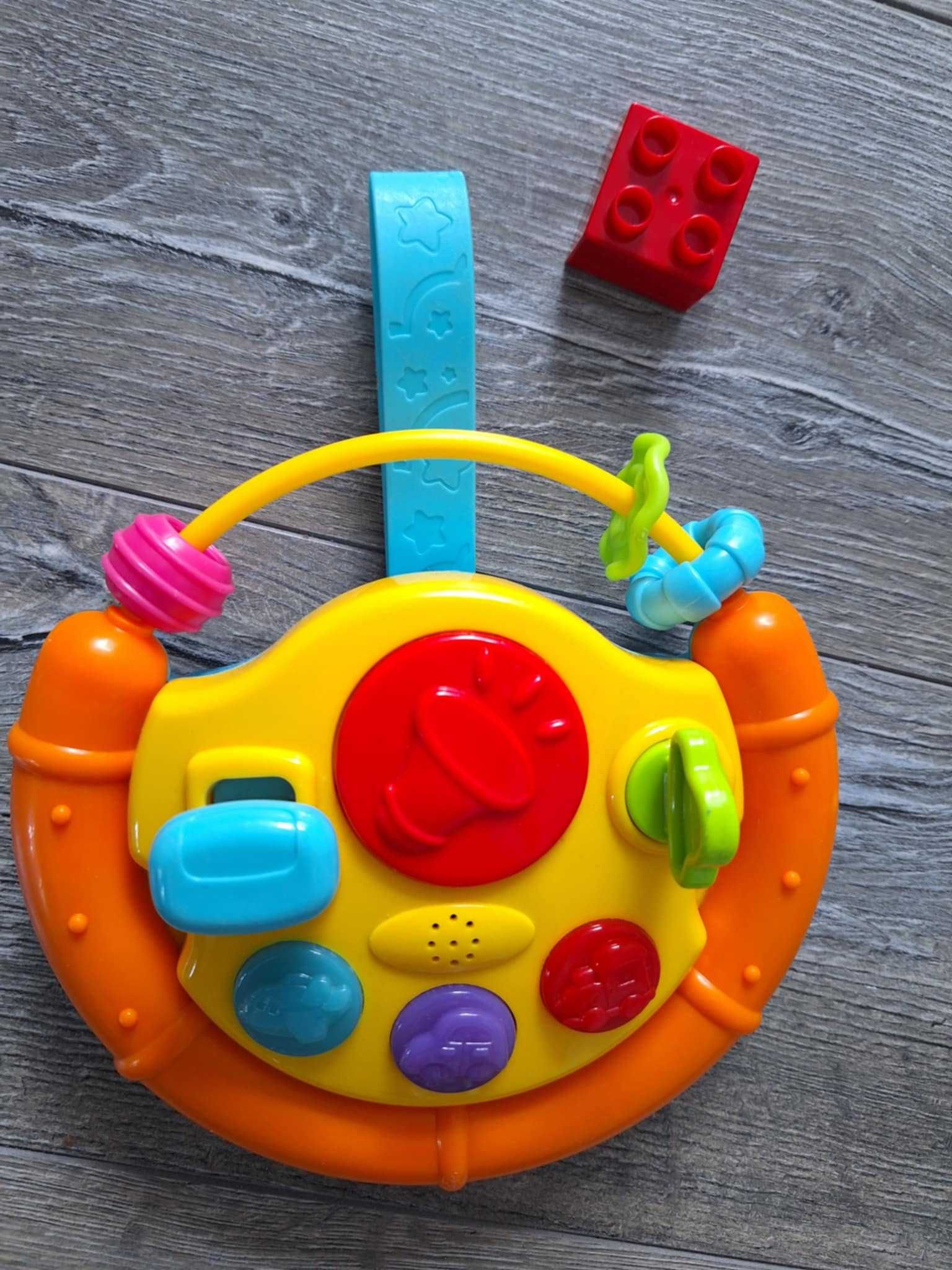 kierownica rajdowca- z zawieszką, interaktywna, dla dzieci- Smily Play