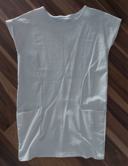 Sukienka nietoperz biała s