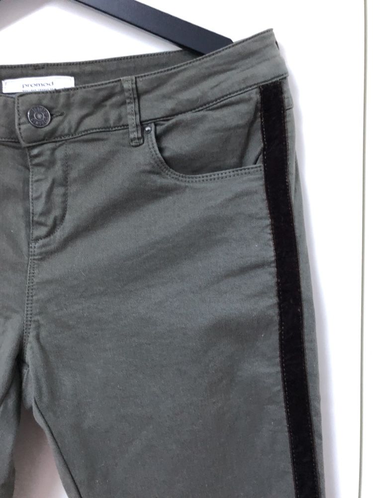 Spodnie Promod 42 khaki