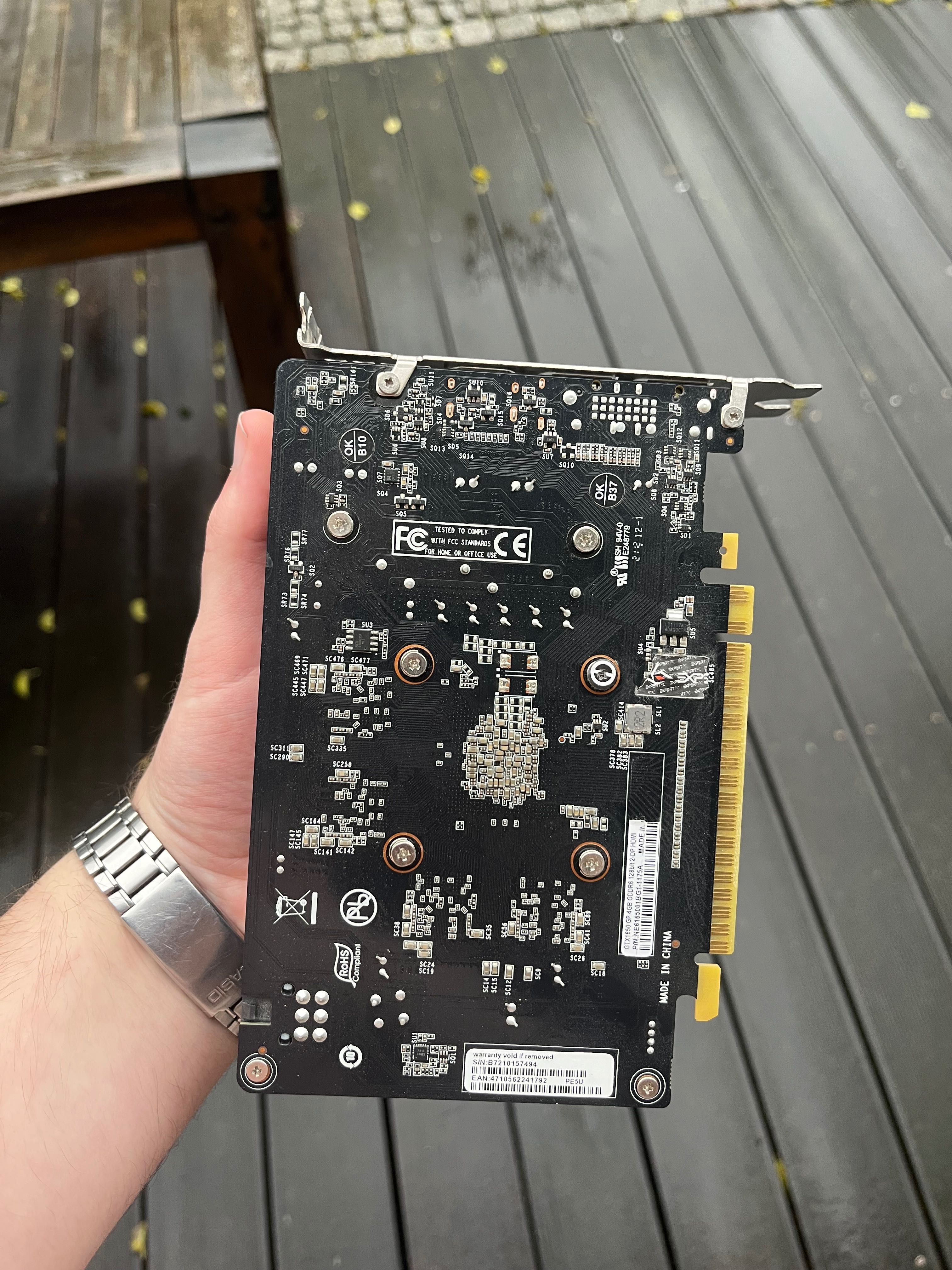 Karta graficzna Geforce gtx 1650 4gb karta graficzna