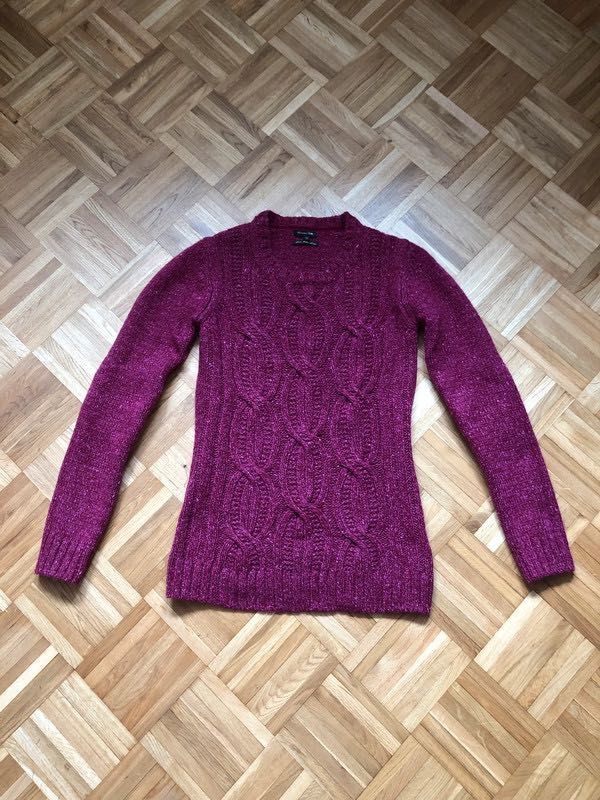 Wełniany sweter Massimo Dutti, rozmiar L