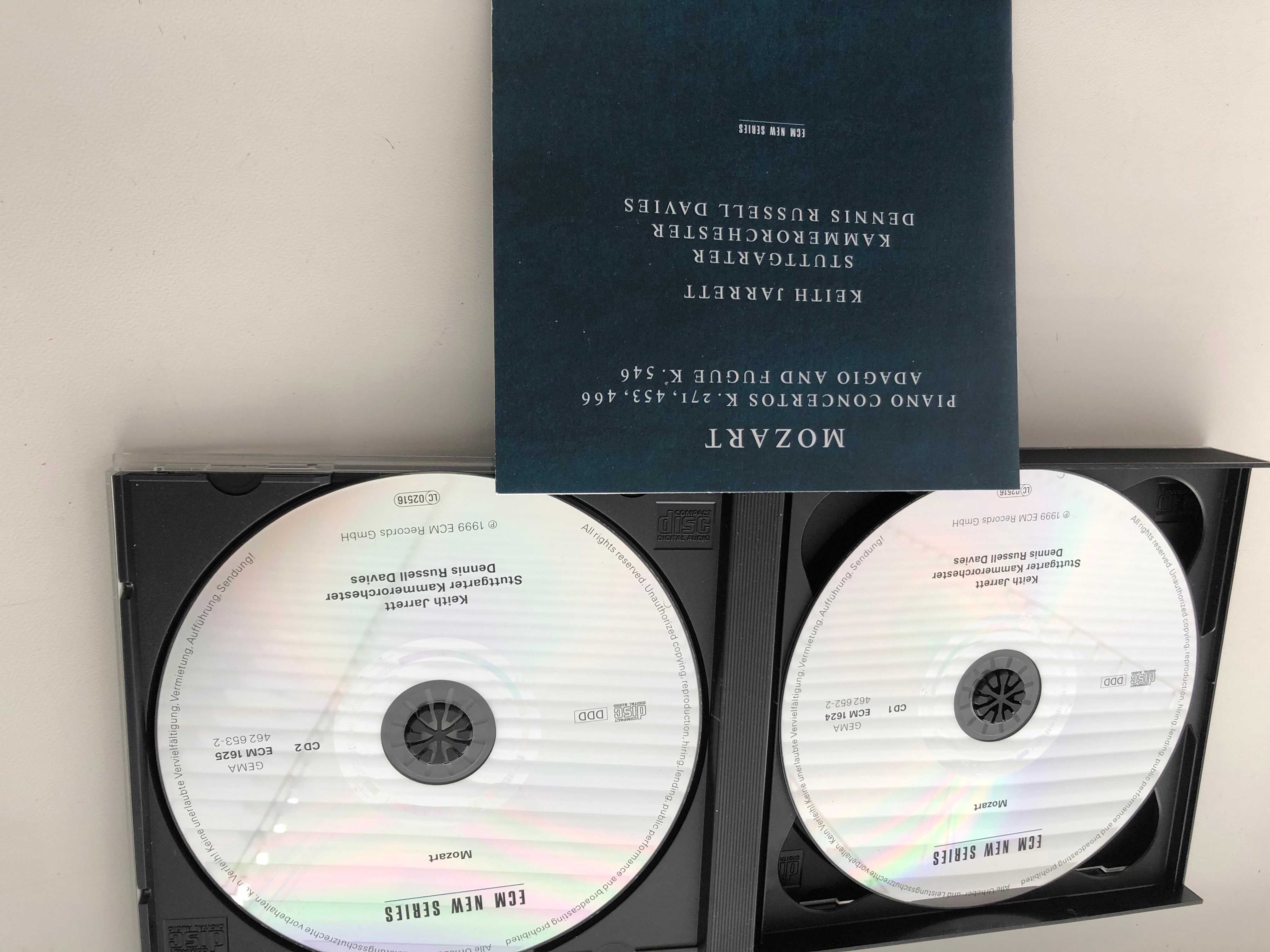 Mozart /ЕCM/ CD 2 вох-4 диска