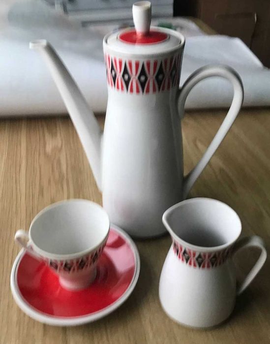 Кофейный сервиз производства Freiberger Porcelain