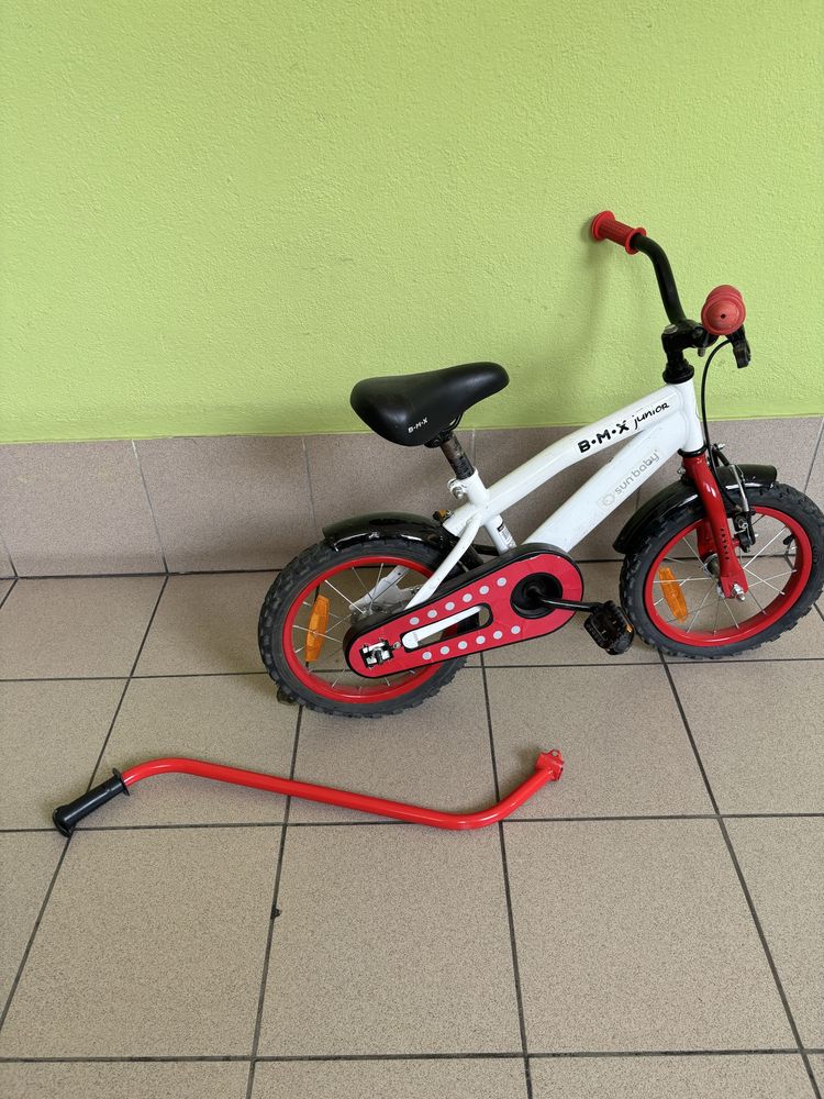 Rowerek BMX 14” dla 3-4 latka z bocznymi kółkami