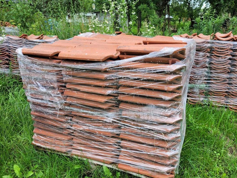 Dachówka ceramiczna rozbiórkowa esówka
