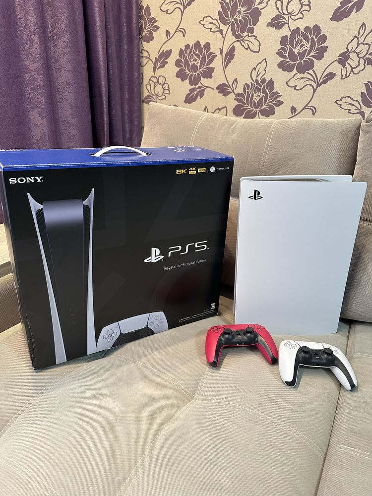 Ігрова приставка Sony PS5 Digital Edition 825GB White