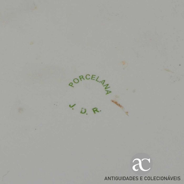 Conjunto de 3 pratos Porcelanas JDR
