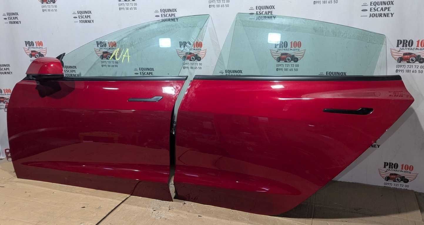 Двері взборі передні задні ліві дзеркало PPMR Тесла Tesla Model 3 18-