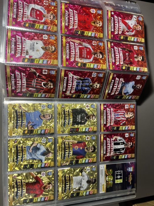 Karty panini fifa 365 z 2025 limited edition premium gold