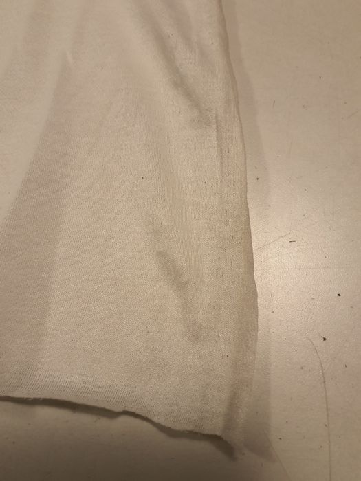 Tkanina ecru cieńsza szer.150 cm.